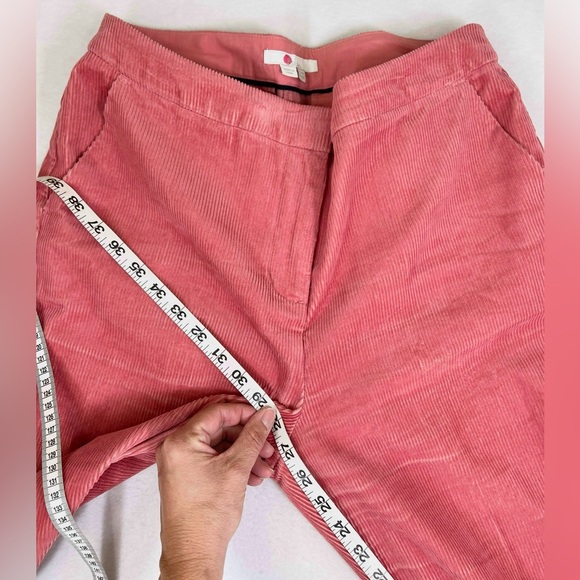 BODEN Women’s Corduroy Pants Coral 10R Business Casual Preppy Spring Classic - Picture 12 of 14